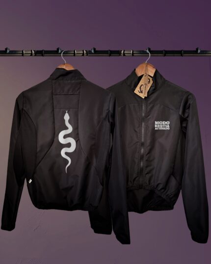 Cortaviento Base Mujer - Negro