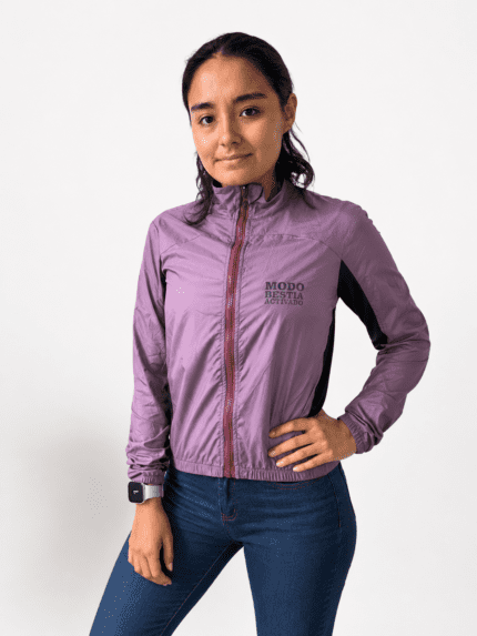 Cortaviento Base Mujer - Mora